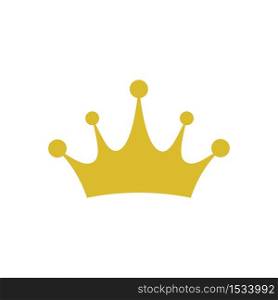 Crown icon vector. Princess crown isolated on white background. Vector illustration