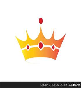 crown illustration logo vector
