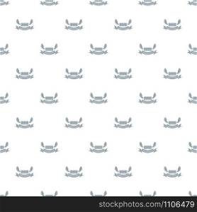 Crown king pattern vector seamless repeat for any web design. Crown king pattern vector seamless
