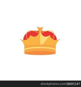 Crown Logo and symbol king template illustration icon