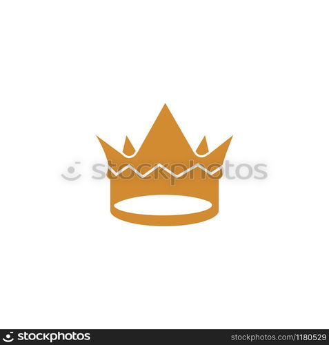 Crown Logo Template vector icon illustration design