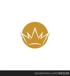 Crown Logo Template vector illustration