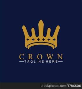 Crown Logo Template vector illustration