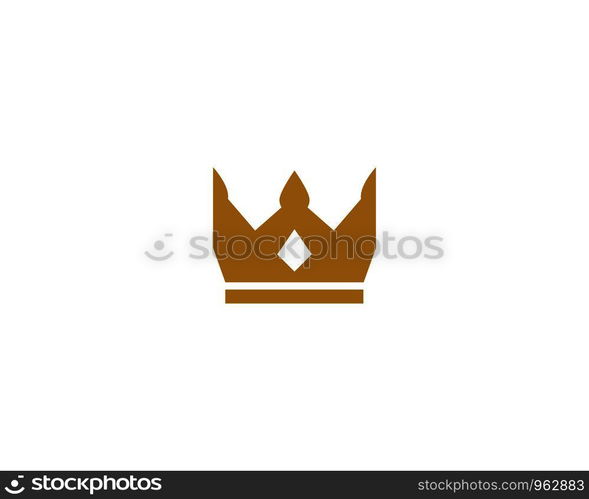 Crown Logo Template vector illustration