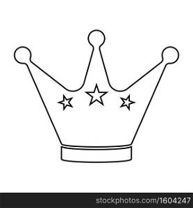 Crown logo vector illustration template design