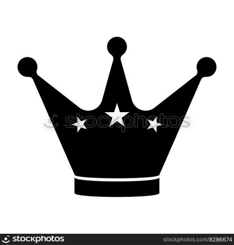 Crown logo vector illustration template design