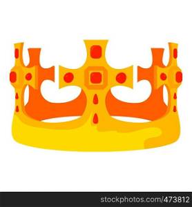 Crown Prince icon. Cartoon illustration of crown prince vector icon for web. Crown Prince icon, cartoon style