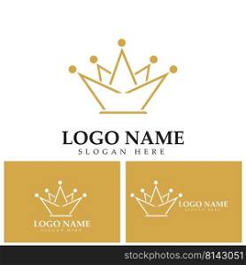 Crown royal graphic design template vector illustration