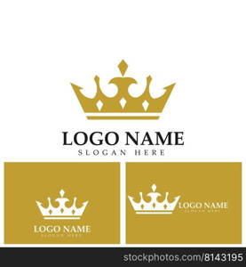 Crown royal graphic design template vector illustration