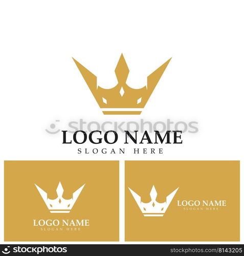 Crown royal graphic design template vector illustration