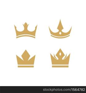Crown stock template vector illustration design