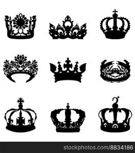 Crown vector image