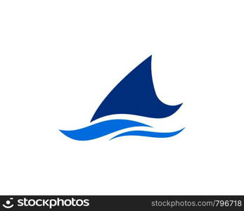 cruise ship Logo Template vector icon design