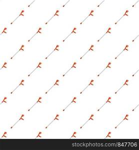 Crutch pattern seamless vector repeat for any web design. Crutch pattern seamless vector
