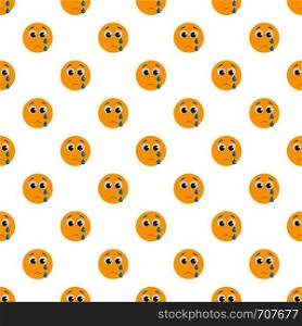 Cry smile pattern seamless in flat style for any design. Cry smile pattern seamless