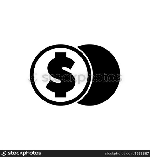 Crypto Coin Exchange, Digital Money. Flat Vector Icon illustration. Simple black symbol on white background. Crypto Coin Exchange, Digital Money sign design template for web and mobile UI element. Crypto Coin Exchange, Digital Money. Flat Vector Icon illustration. Simple black symbol on white background. Crypto Coin Exchange, Digital Money sign design template for web and mobile UI element.