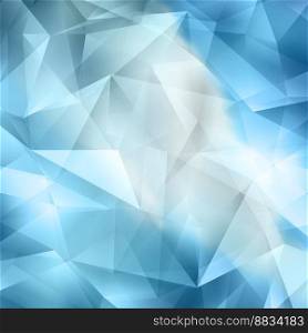 Crystal blue background vector ima≥