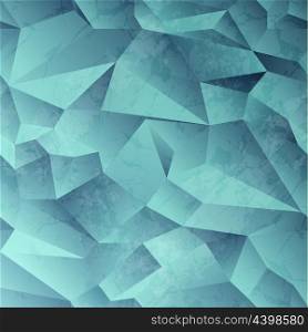 Crystal Design Modern Geometric Abstract Background