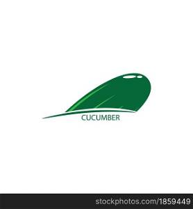 Cucumber icon logo vector design