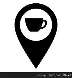 Cup and location pin