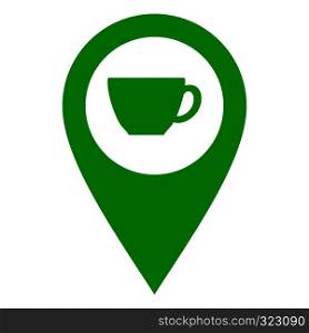 Cup and location pin