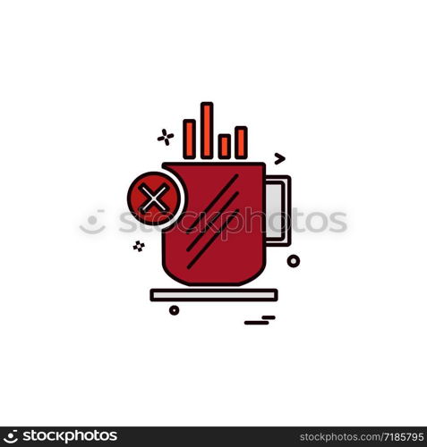 Cup icon design vector