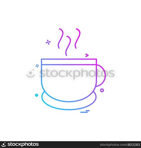 Cup icon design vector