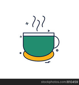 Cup icon design vector