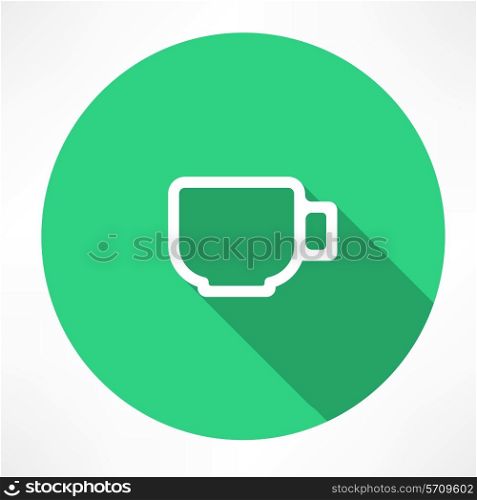 cup icon. Flat modern style vector illustration