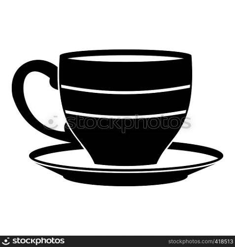 Cup icon. Simple illustration of cup vector icon for web. Cup icon, simple style