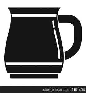 Cup icon simple vector. Coffee mug. Hot tea. Cup icon simple vector. Coffee mug