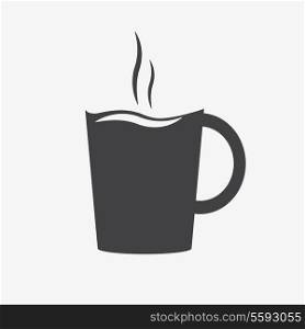 Cup (mug) of hot drink (coffee, tea etc)
