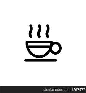 Cup of coffee icon design vector template