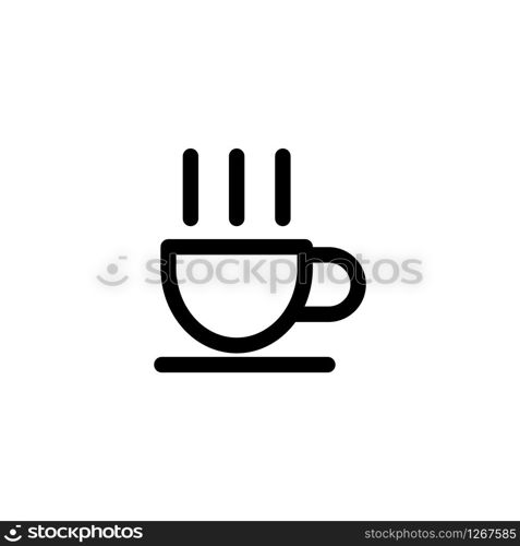 Cup of coffee icon design vector template