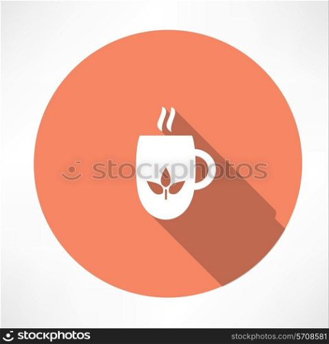 cup of tea icon. Flat modern style vector illustration