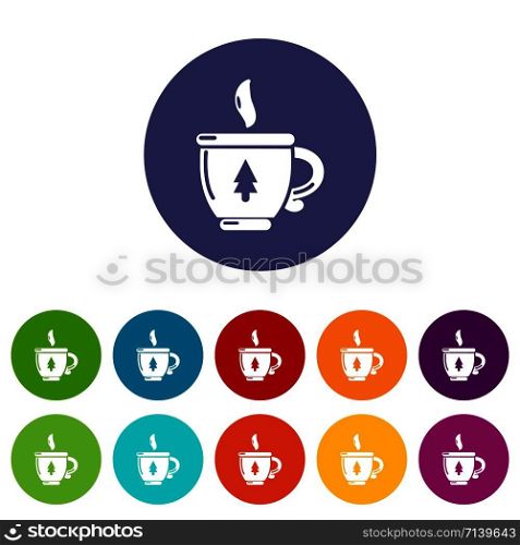 Cup tea icon. Simple illustration of cup tea vector icon for web. Cup tea icon, simple black style