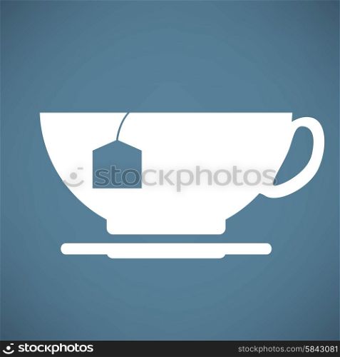 cup with tea icon