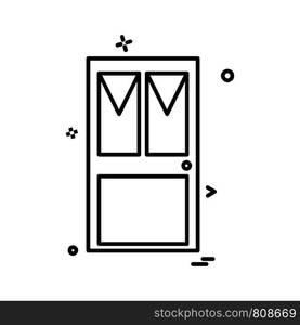 Cupboard icon design vector