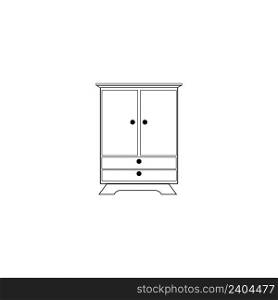 cupboard logo icon vector design template
