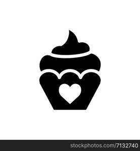 Cupcake icon trendy