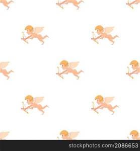 Cupid pattern seamless background texture repeat wallpaper geometric vector. Cupid pattern seamless vector
