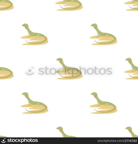 Curious lizard pattern seamless background texture repeat wallpaper geometric vector. Curious lizard pattern seamless vector