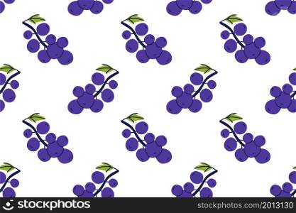 Currant seamless pattern. Hand drawn vector illustration. Sweet food. Berry with leaves.. Currant seamless pattern. Hand drawn vector illustration. Sweet food. Berry with leaves
