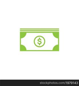 Currency hand and money icon flat design