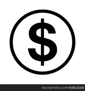 currency icon, dollar