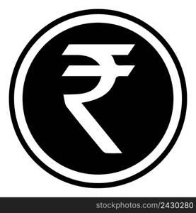 currency symbol India Indian rupee vector rupee sign INR