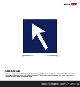 Cursor Icon - Blue photo Frame