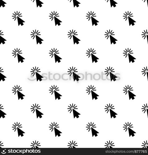 Cursor interface element pattern seamless vector repeat geometric for any web design. Cursor interface element pattern seamless vector