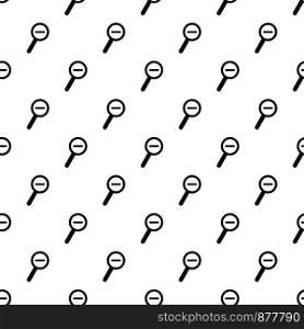 Cursor magnifier minus pattern seamless vector repeat geometric for any web design. Cursor magnifier minus pattern seamless vector