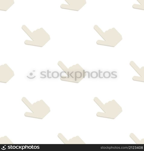 Cursor pattern seamless background texture repeat wallpaper geometric vector. Cursor pattern seamless vector